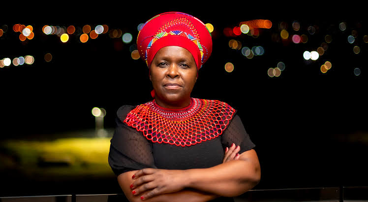 In traditional Zulu attire — Portraits
